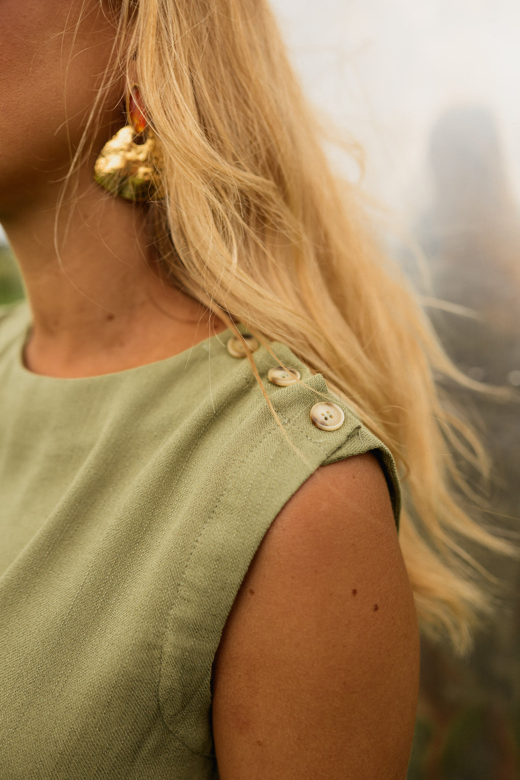 Khaki Minerva Dress