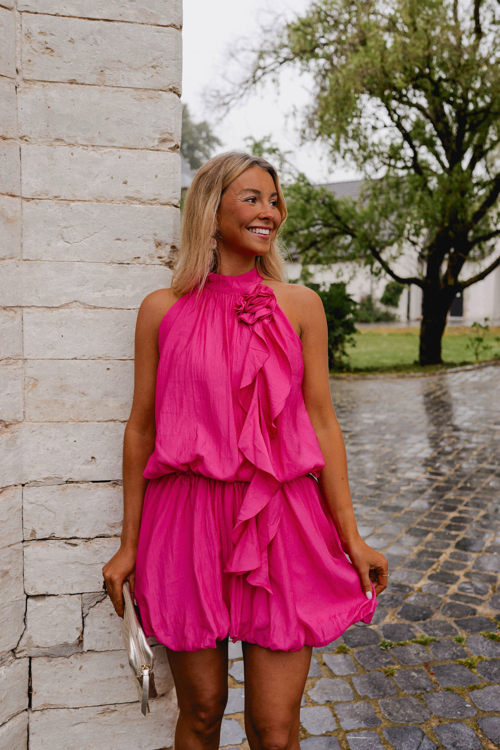 Pink Adrya Dress