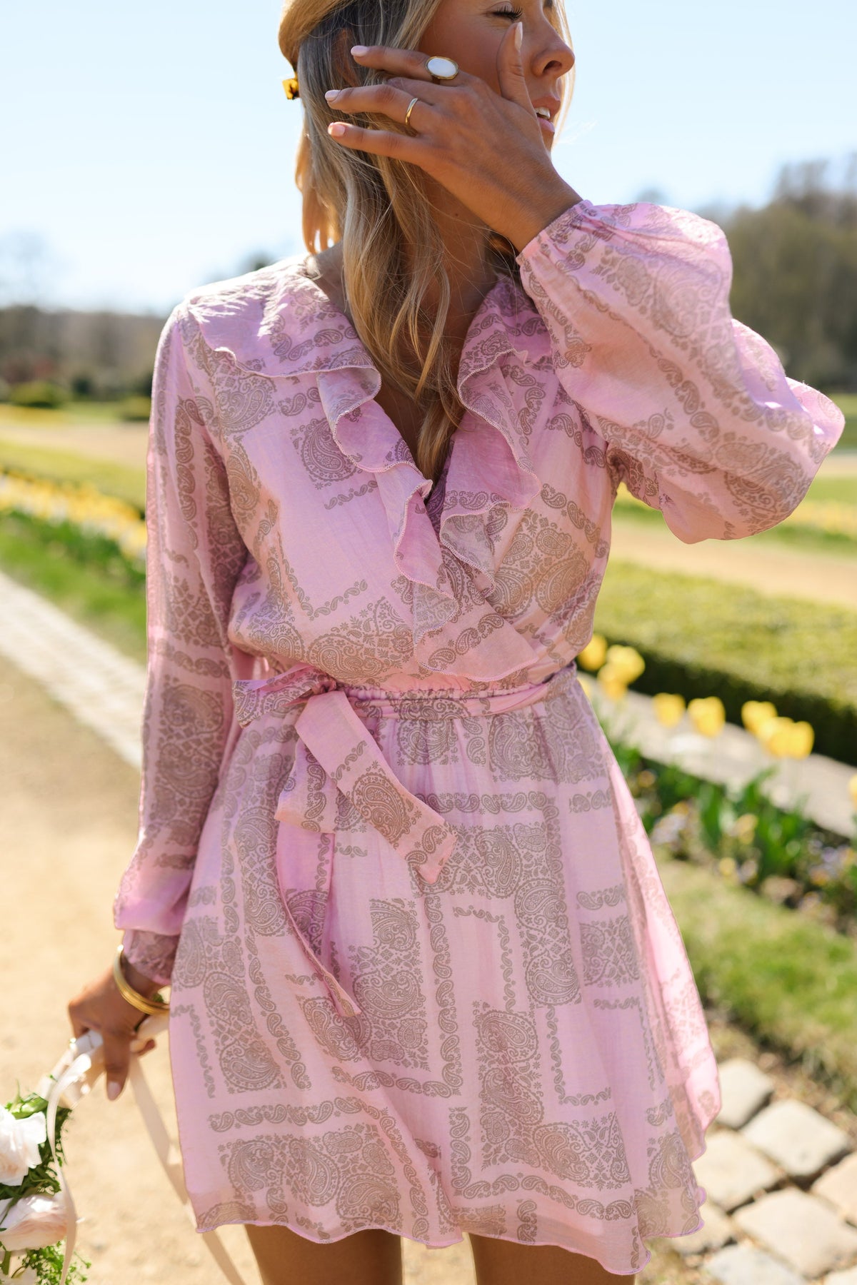 Pink Nadan Dress