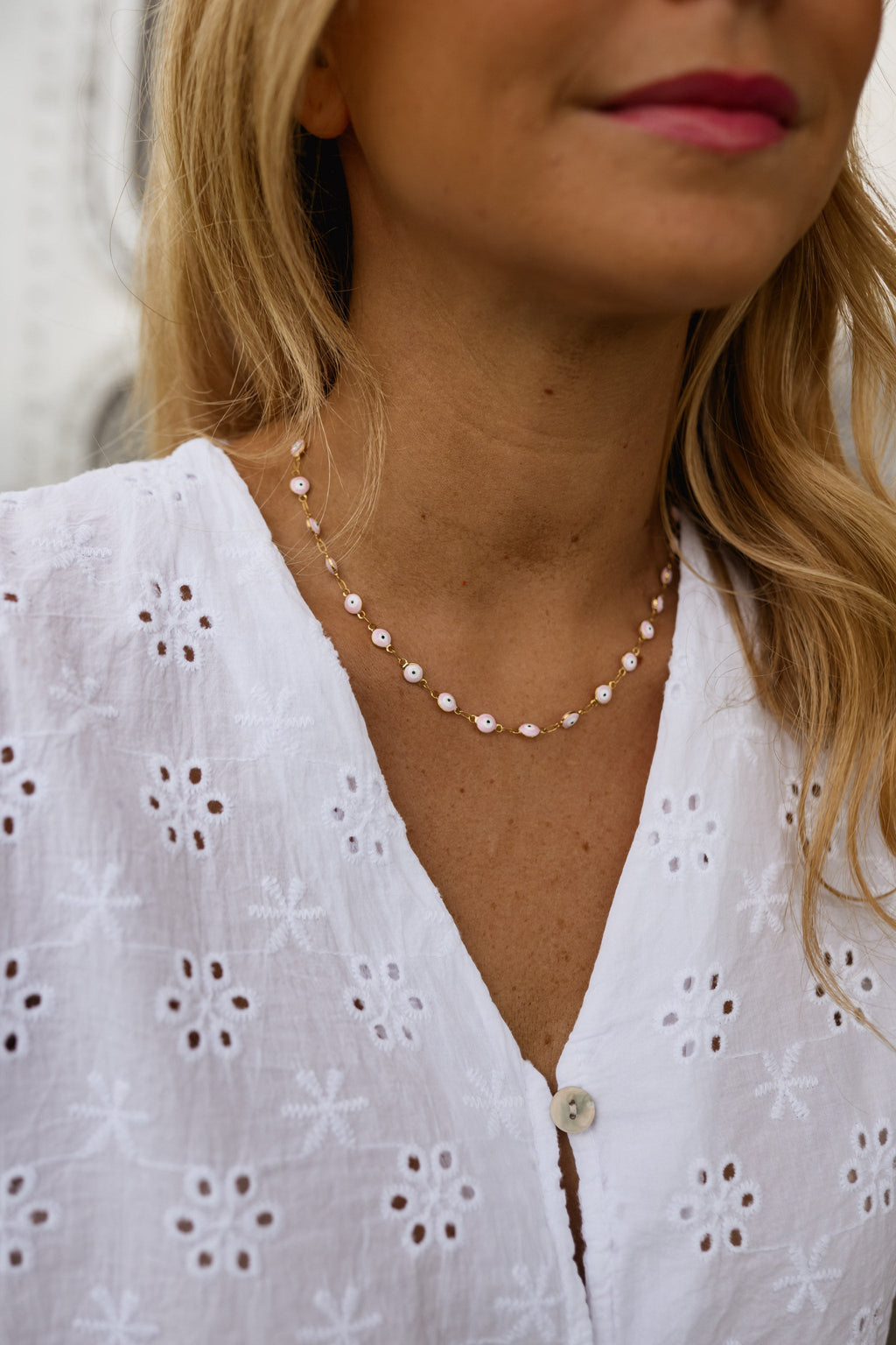 Pink Sasou Necklace
