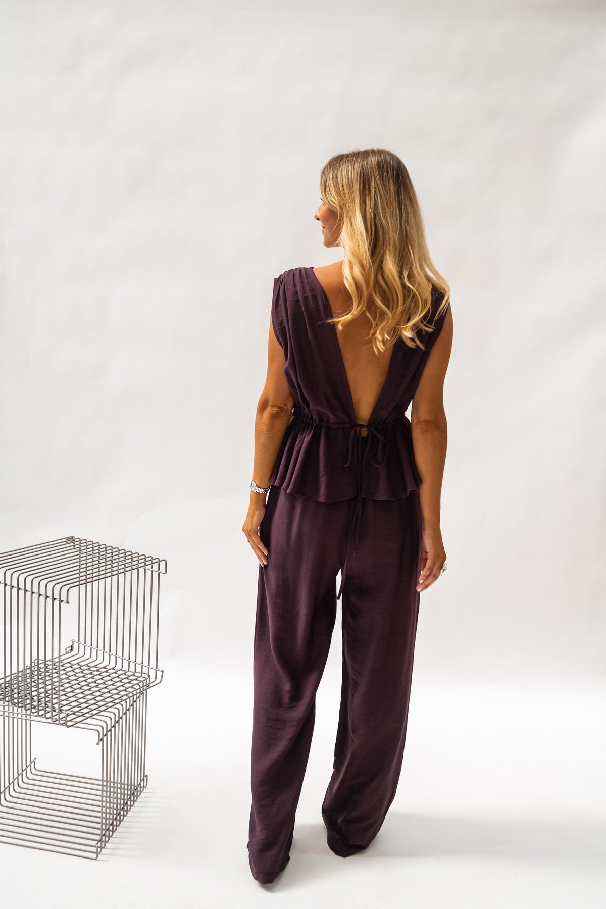 Purple Nola Top
