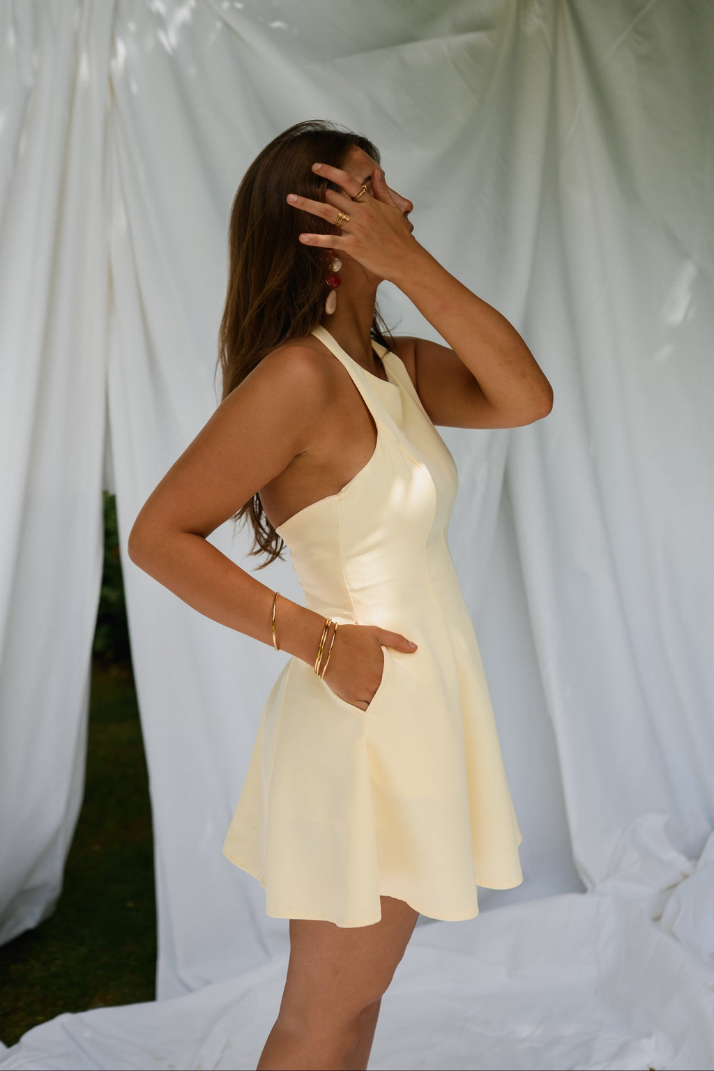 Yellow Margo Dress