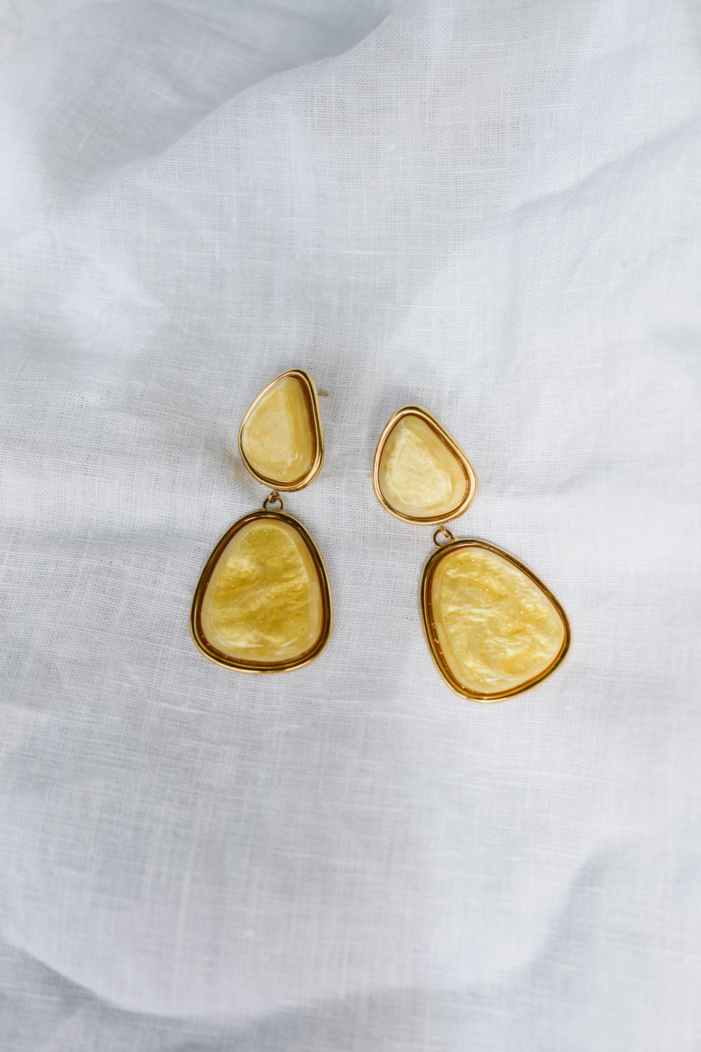 Yellow Mathou Earrings